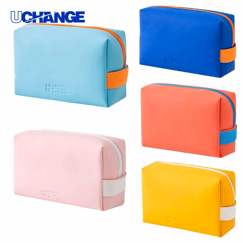 Travel PU Makeup Bag Organizer with Large Capacity