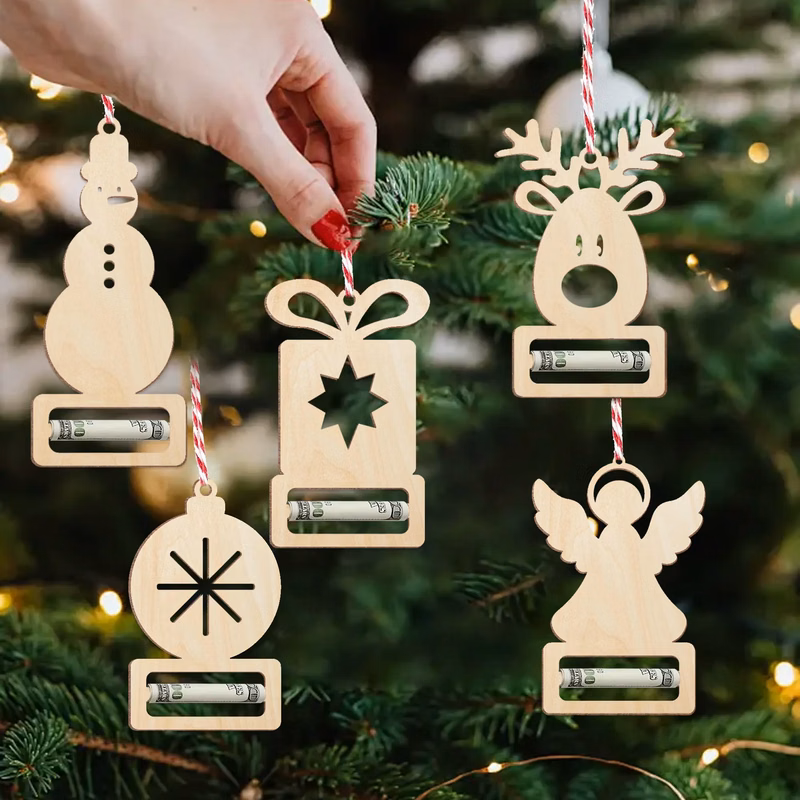Personalized Christmas Money Holder