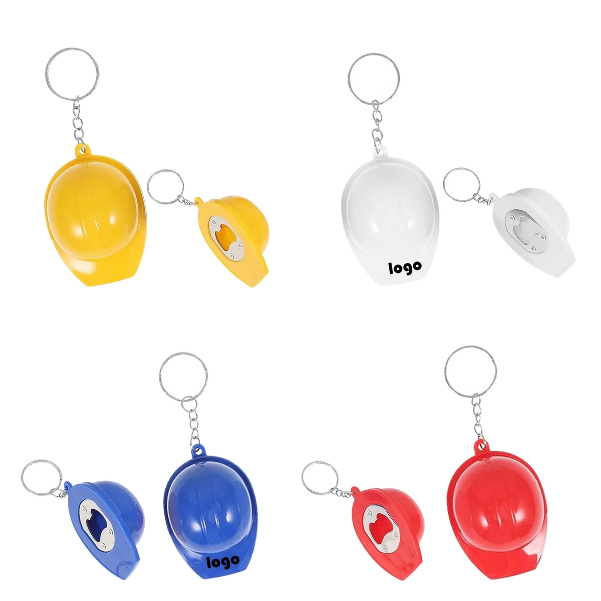 Helmet Keychain With Bottle Opener 1