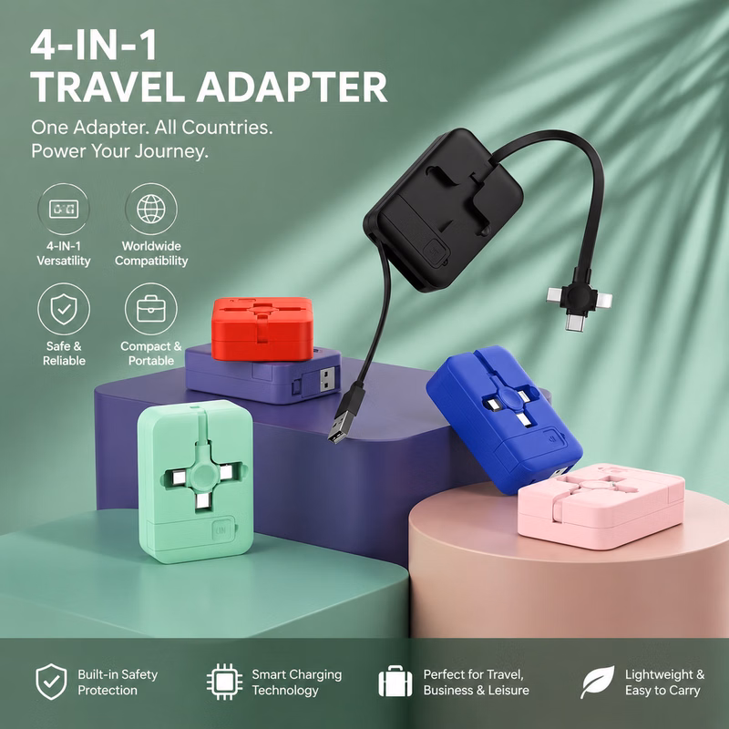 3" 1 Data Cable Phone Stand