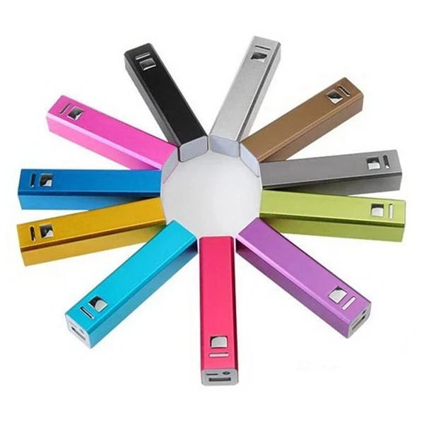 2200mAh Square Portable Power Bank 1