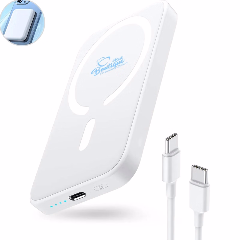 10000mAh Magnetic Wireless Portable Charger Power Bank