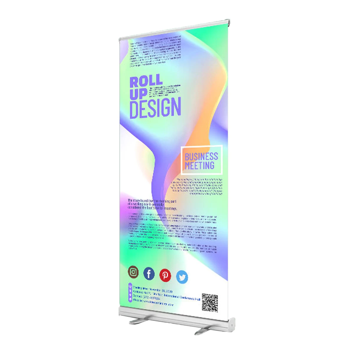 Retractable Roll Banner Stand 1