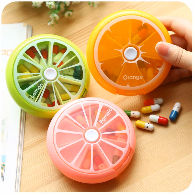 Weekly Pill Organizer Dispenser