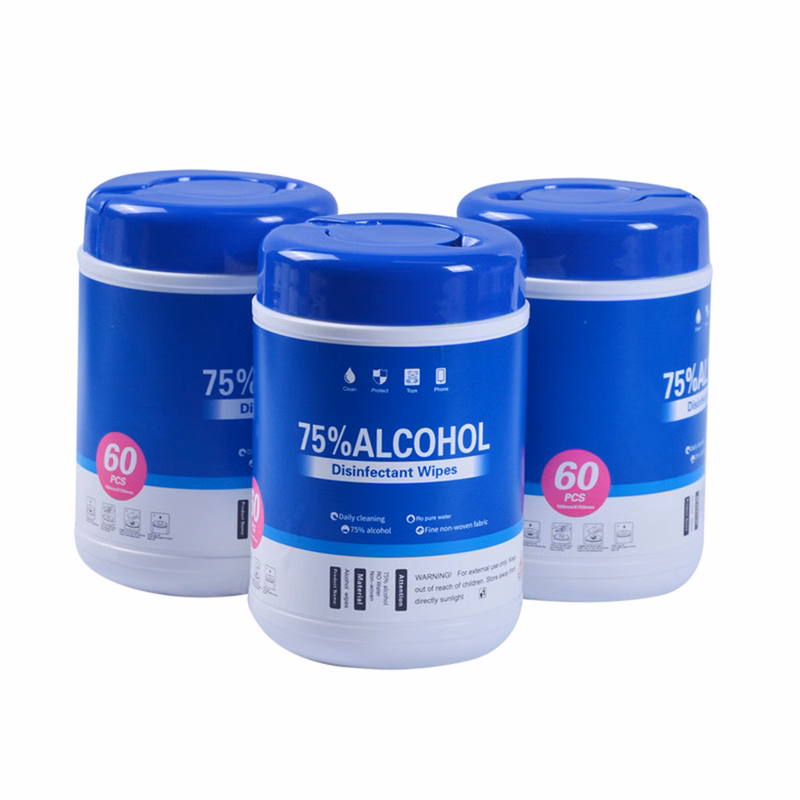 Portable Canister Alcohol Wipes