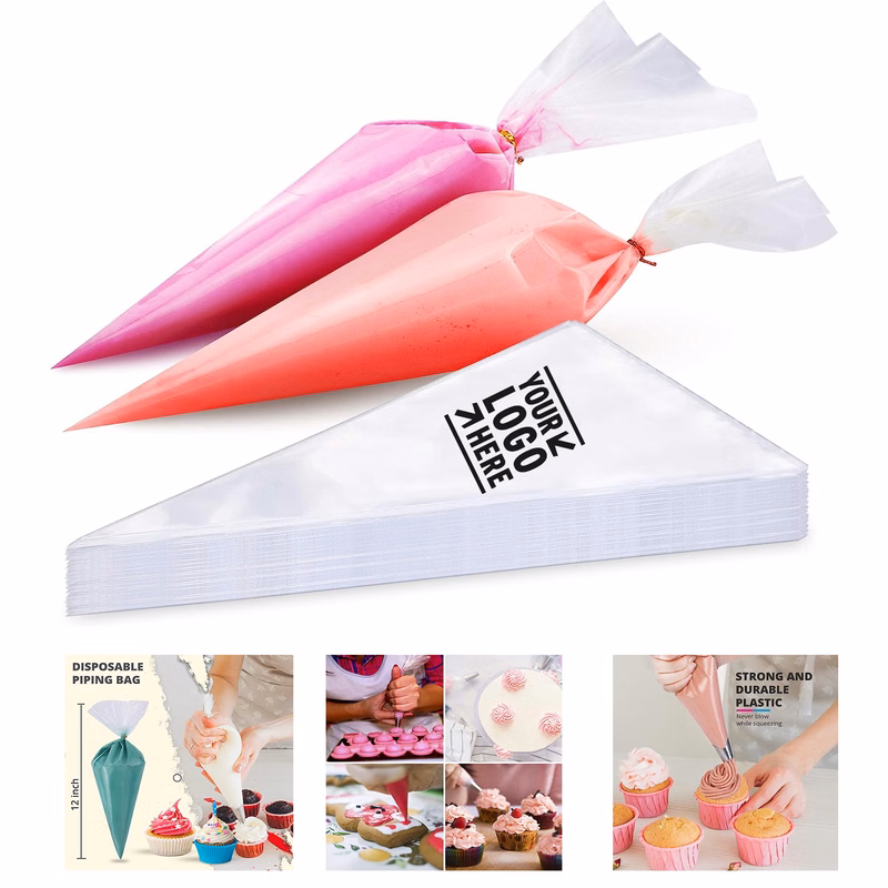 100 Anti Burst Pastry Bags 12 Inch Disposable Piping Bags