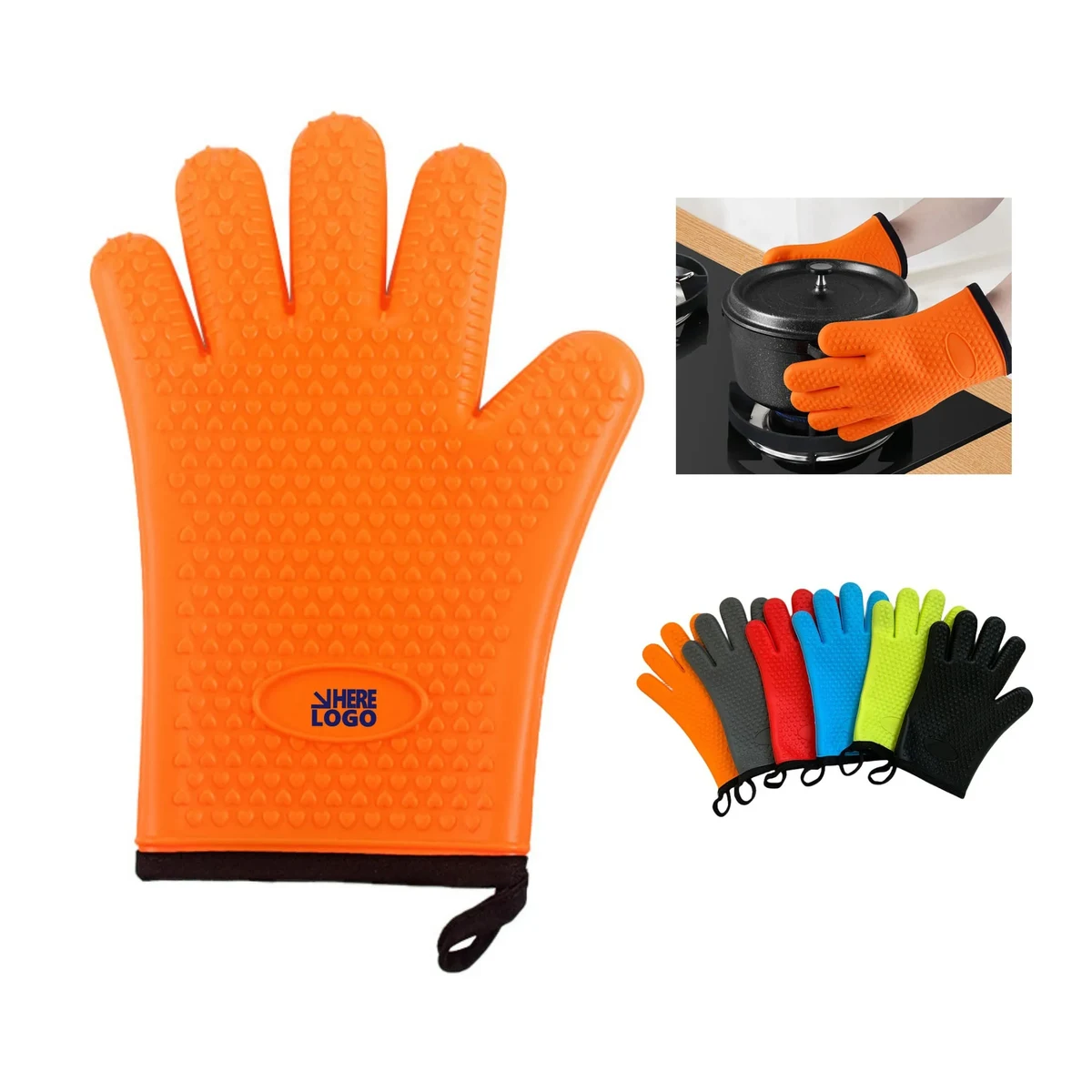 Silicone Microwave Cooking Gloves 1