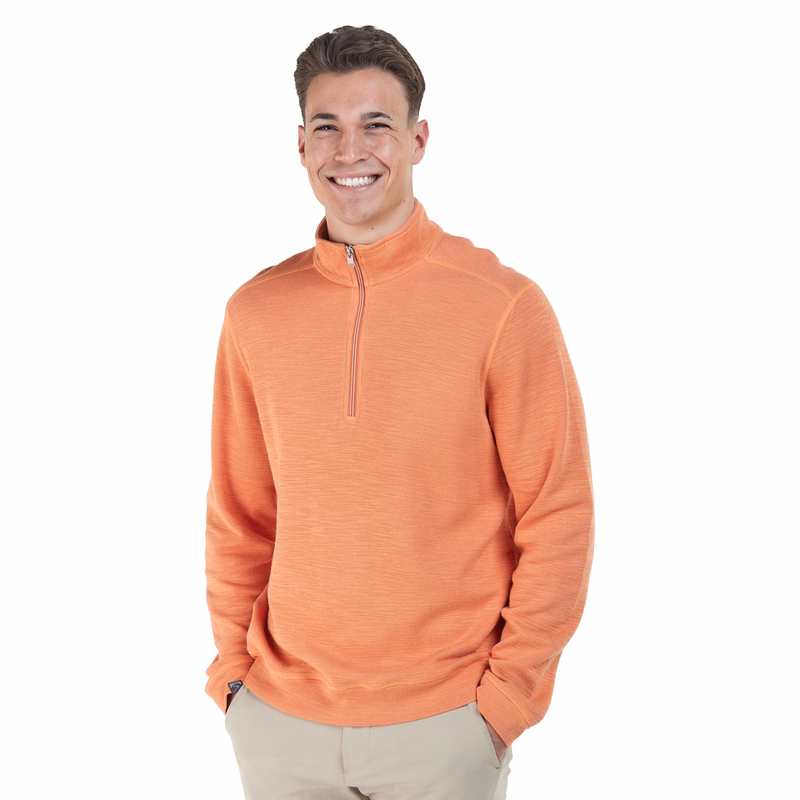 Storm Creek Men's Shoreliner Cotton/Bamboo Blend Quarter Zip