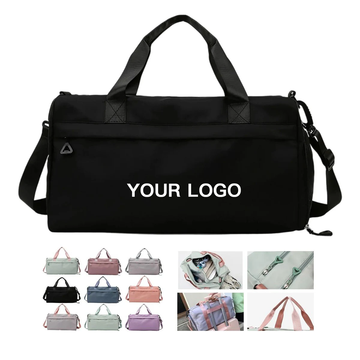 Oxford Sports Tote with 18 Inch Wide Spacious Structure 1