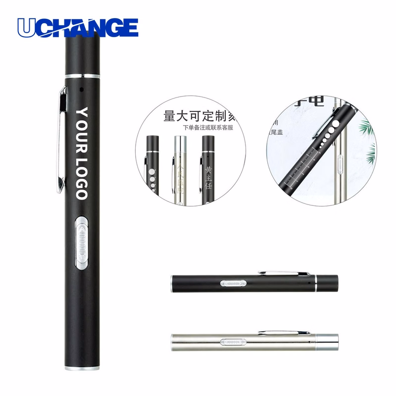 Stainless Steel USB Rechargeable Penlight Tool