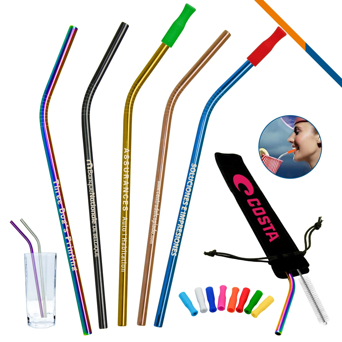 Honor Stainless Steel Straw 1