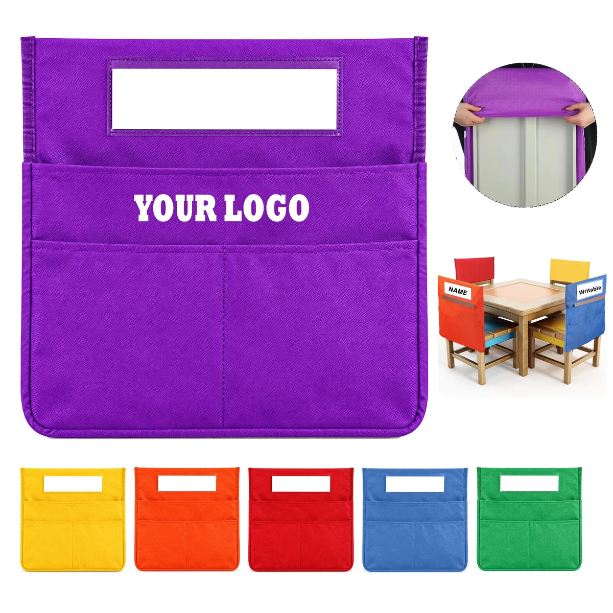 Oxford Foldable Multipurpose Classroom Seat Back Organizer 1