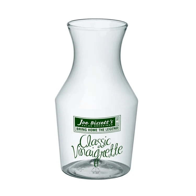 12 oz. Clear Plastic Carafe 1