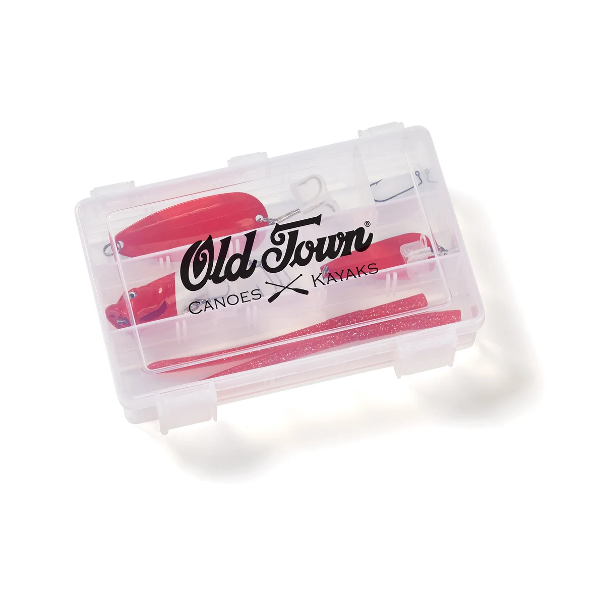 Fishing Tackle Box - Red Components 1