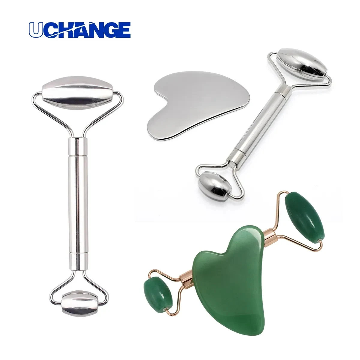 Double Head Facial Massage Roller 1