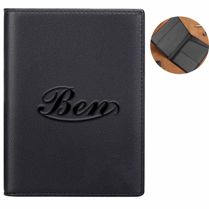 Genuine Leather Passport Protector