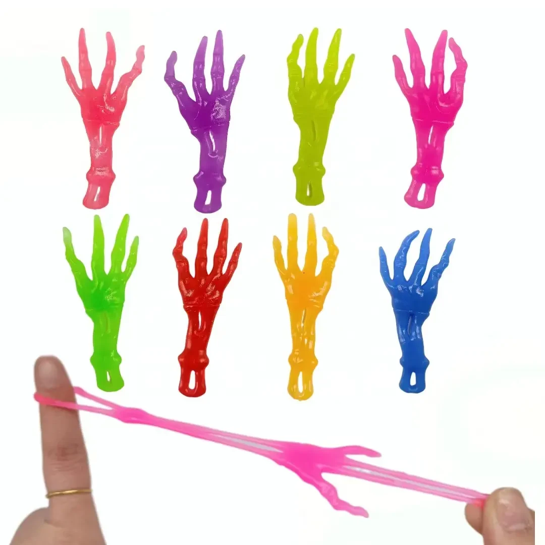 Sticky Slingshot Hands Halloween Stretch Toy 1