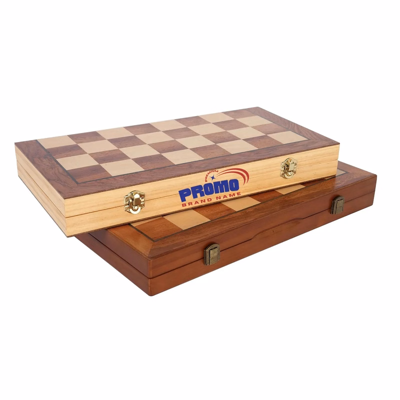 High Quality Wooden Magnetic Foldable Chess Set Game Board