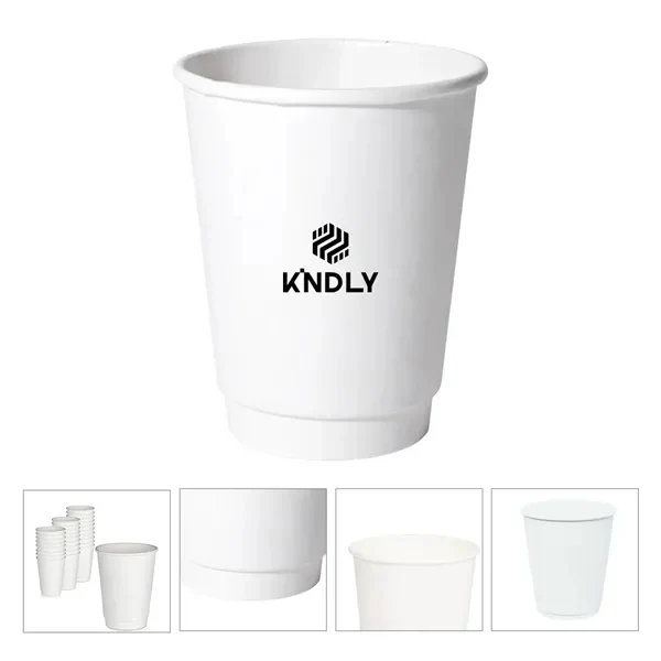 Custom 12 oz Double Wall Insulated Beverage Cup — Restaurant & Corporate Event Gift 1