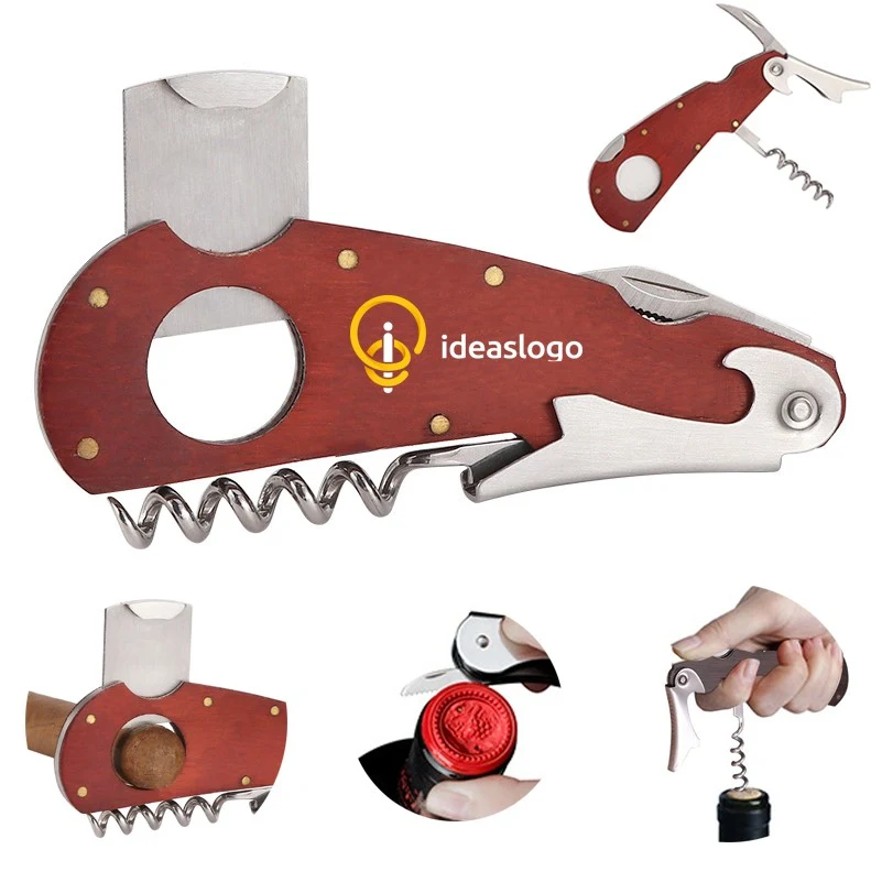 Multi Functional Cigar Cutter Bottle Opener 1