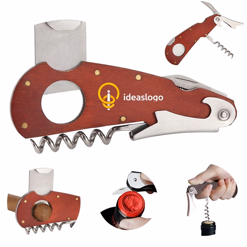 Multi Functional Cigar Cutter Bottle Opener
