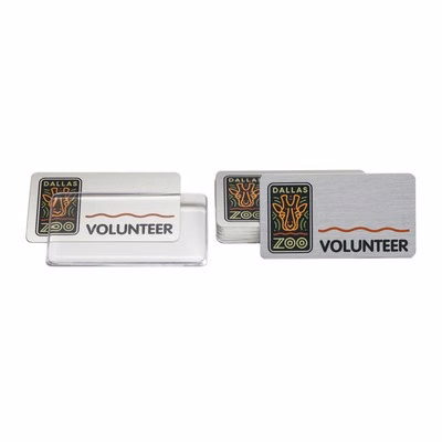 Snap-It UV Inkjet Printed Badge (1.5"X2.75") - No Personalization