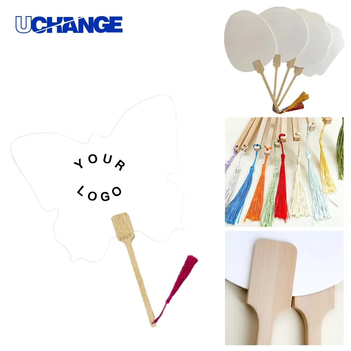 Customizable Paper Event Hand Fan 1