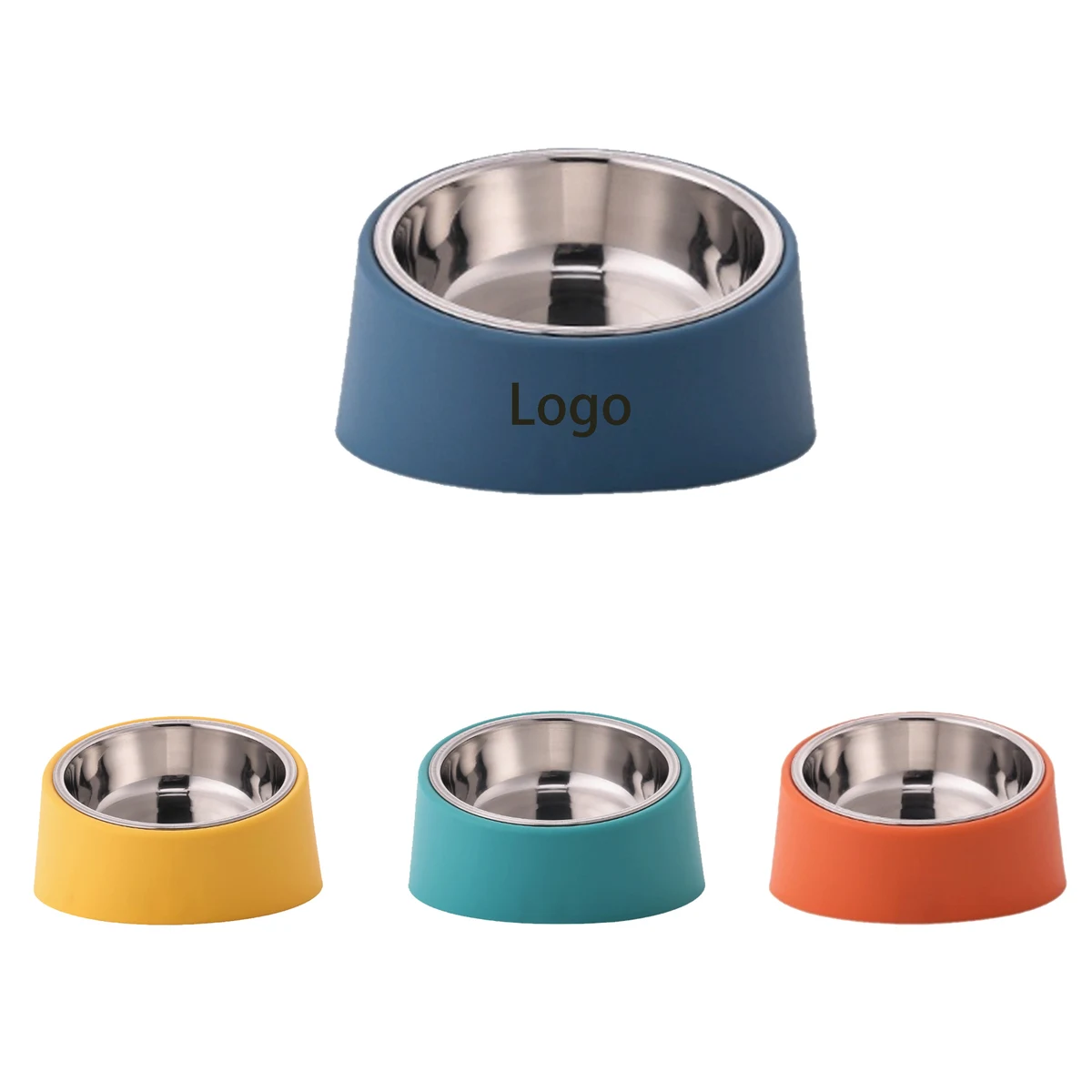 Customizable Stainless Steel Pet Bowls 1