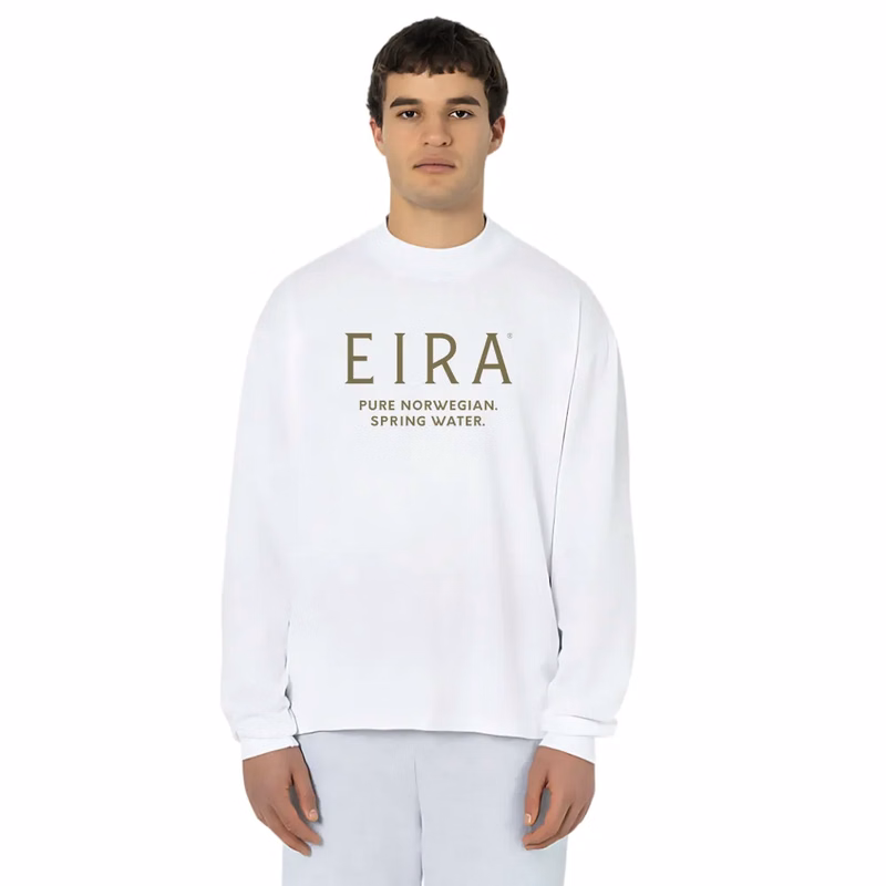 Long Sleeve Oversized Unisex Mock