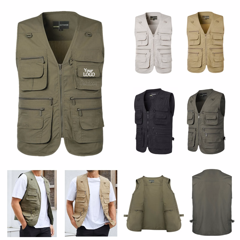 Outdoor vest with Pockets