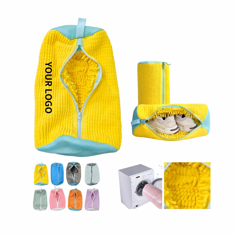 Shoe Bag for Washing Machine with Mesh