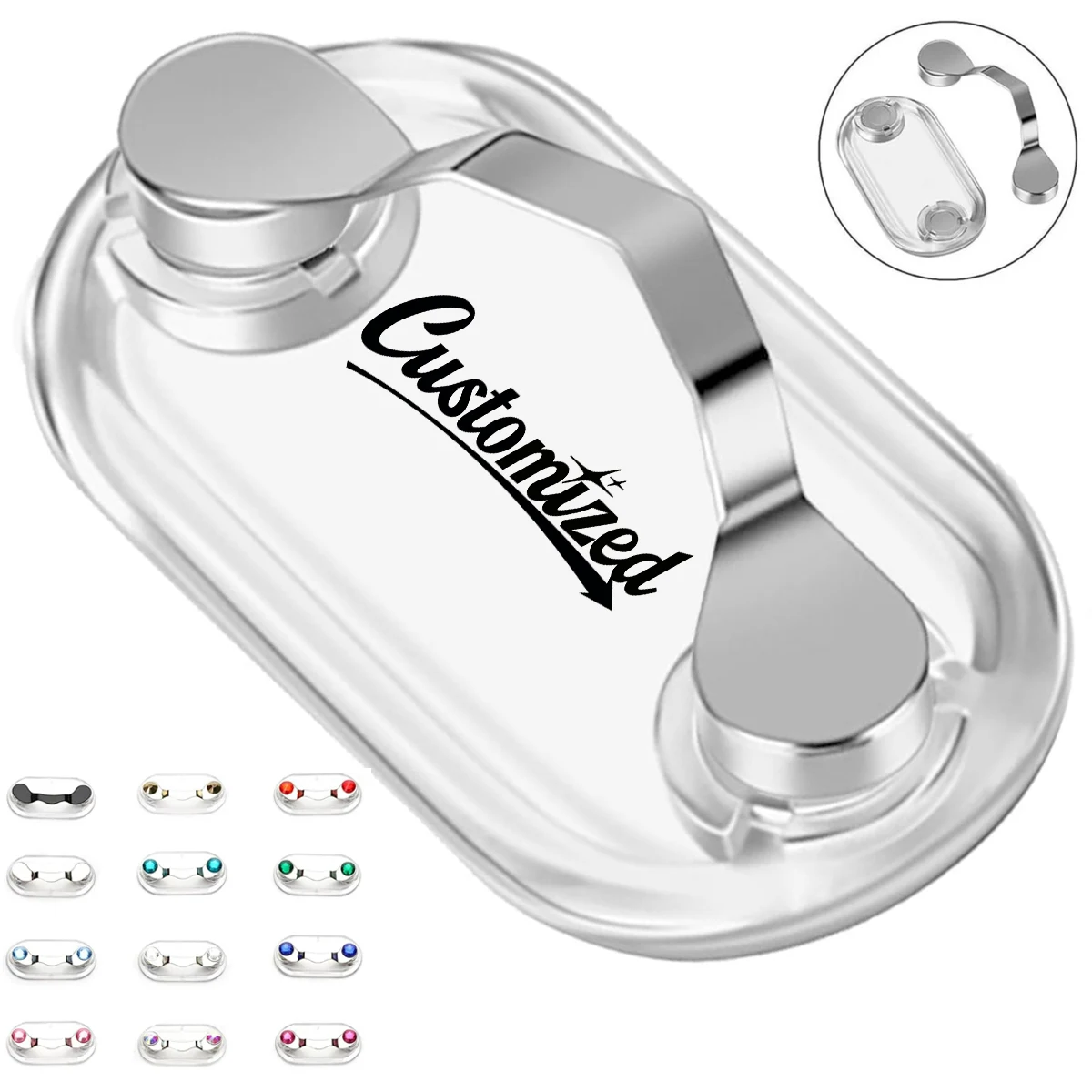 Magnetic Eyeglass Holders Clip Stand 1