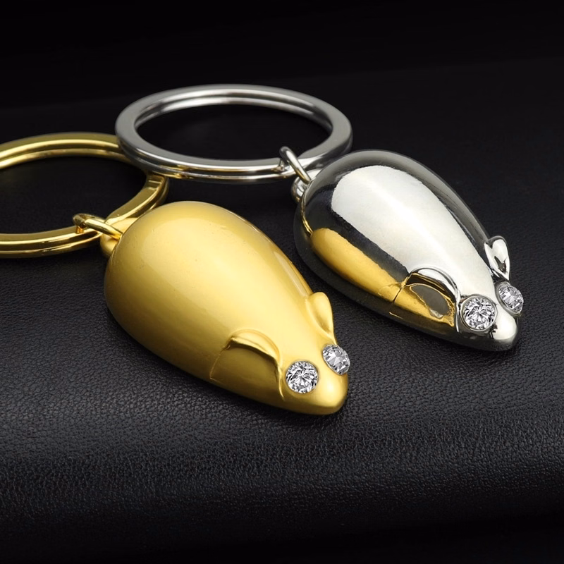 Year of the Rat key ring