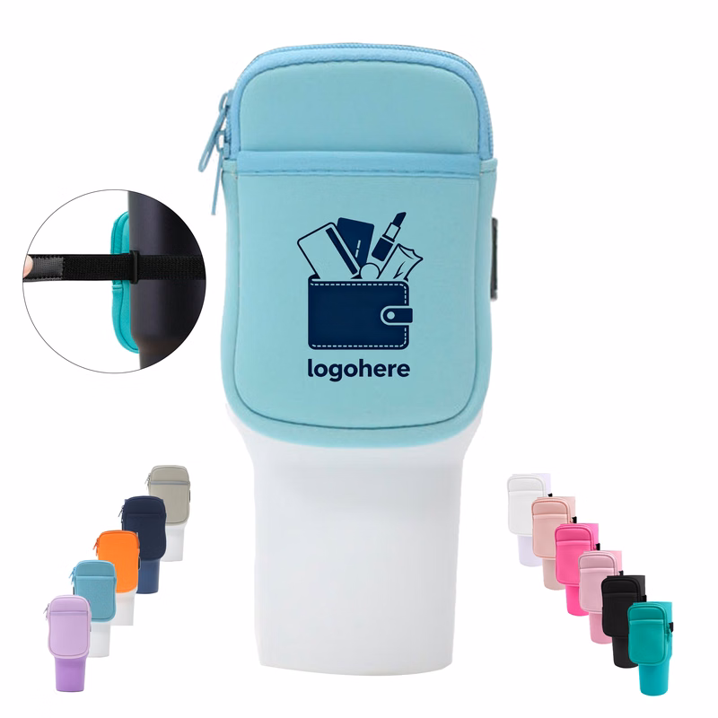 Double Pocket Neoprene Drink Holder for 40oz Tumblers