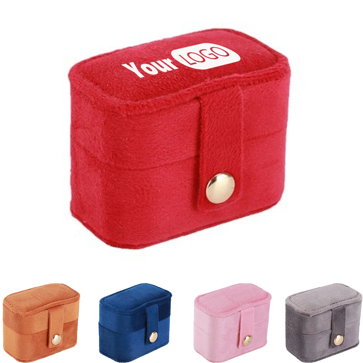 Mini Portable Velvet Jewelry Box 1