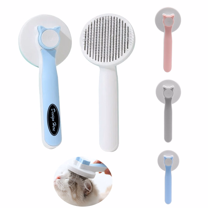 Gentle Grooming Brush for Happy Pets