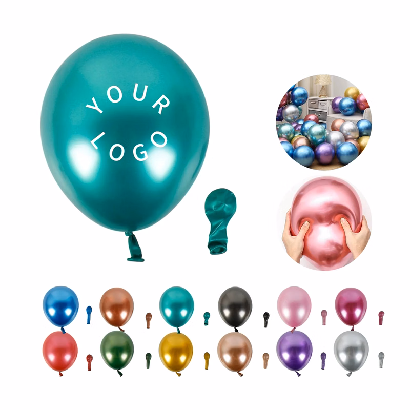 Metallic 12-Inch Latex Balloon