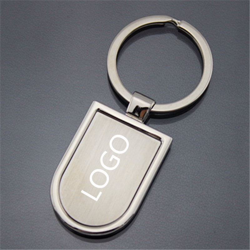 Shield-Shaped Zinc Alloy Key Chain