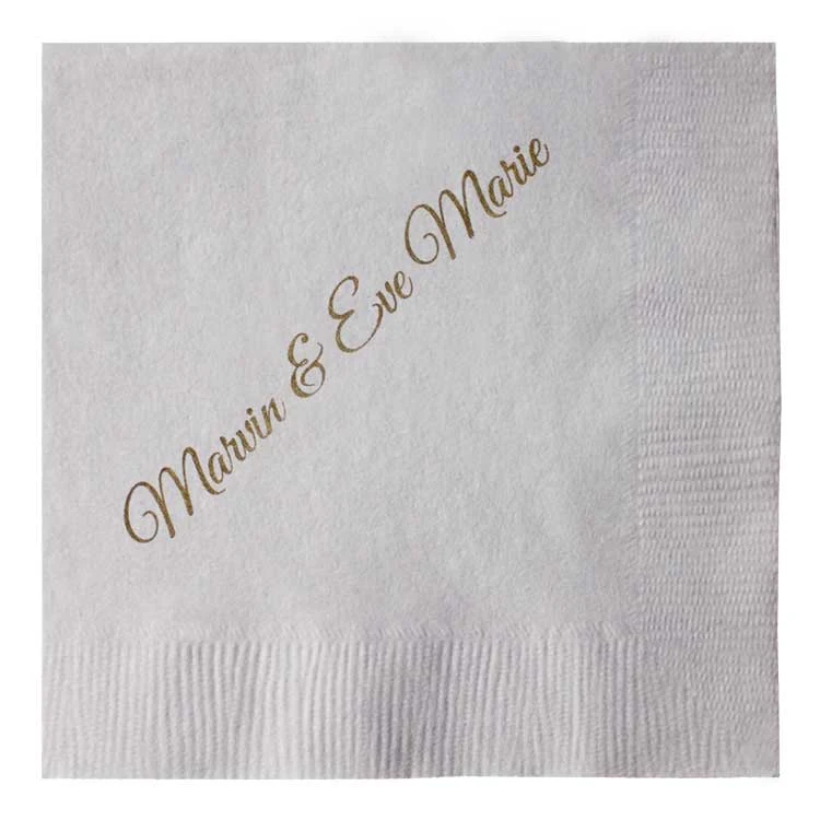 2-Ply Light-Tone Facial-grade Beverage Napkin 1