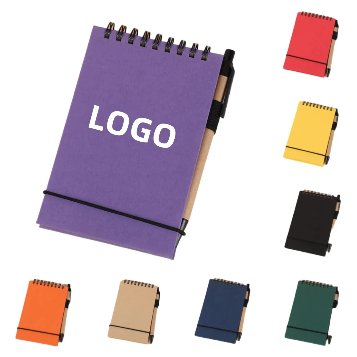 Executive Pocket Memo Pad With Detachable Pages & Pen Loop 1