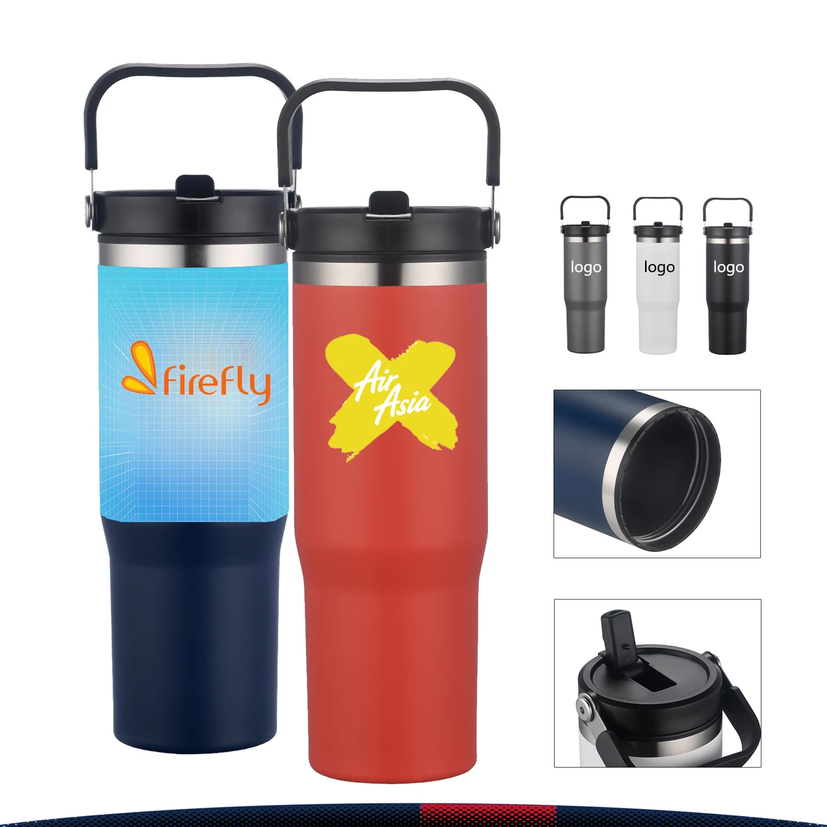 30 oz. Sleek Travel Mug 1