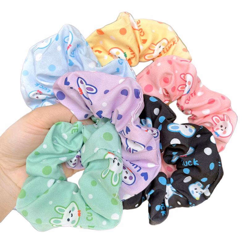 Custom Elastic Hair Scrunchie