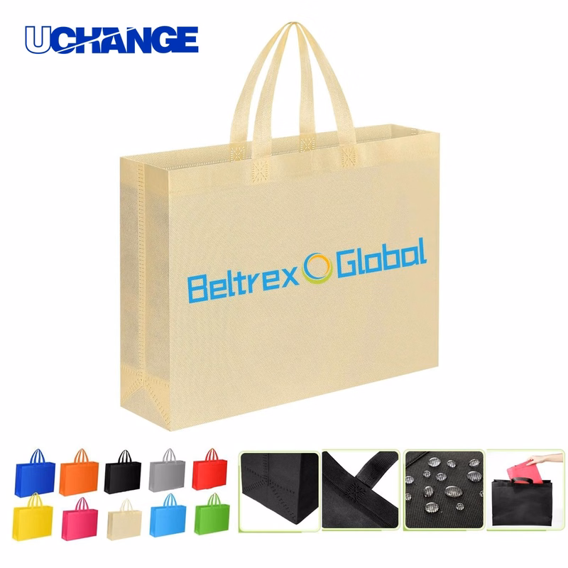 Reusable Non Woven Tote Bag Carrier with Bottom Design