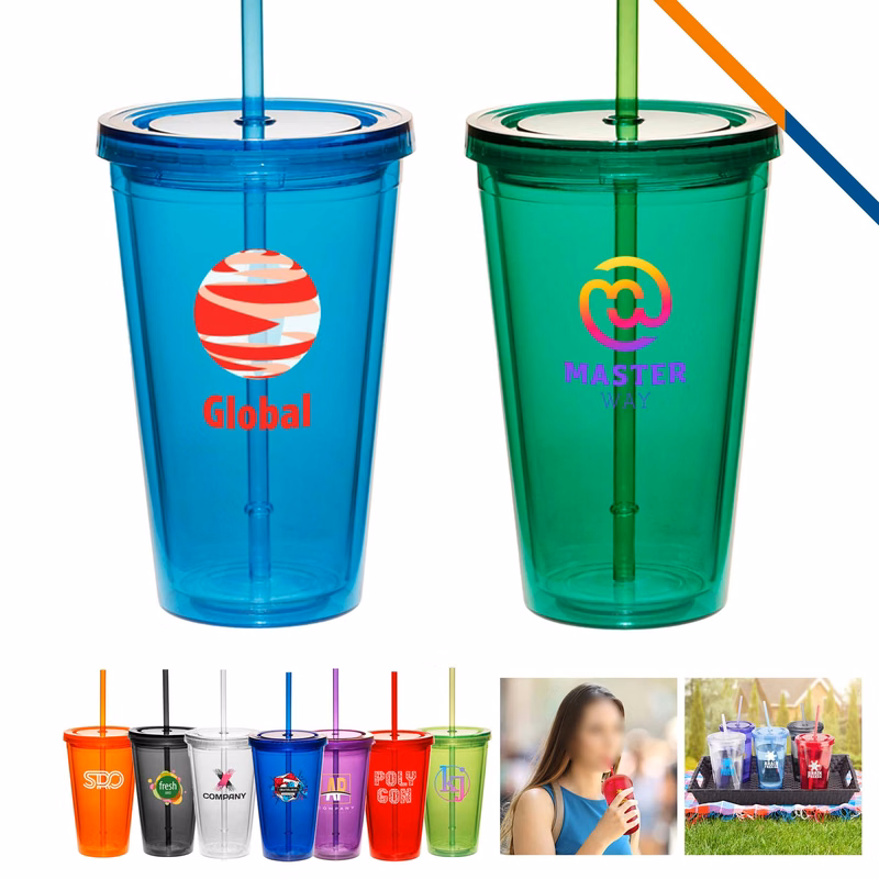Laposo Acrylic Tumbler - 16 OZ.