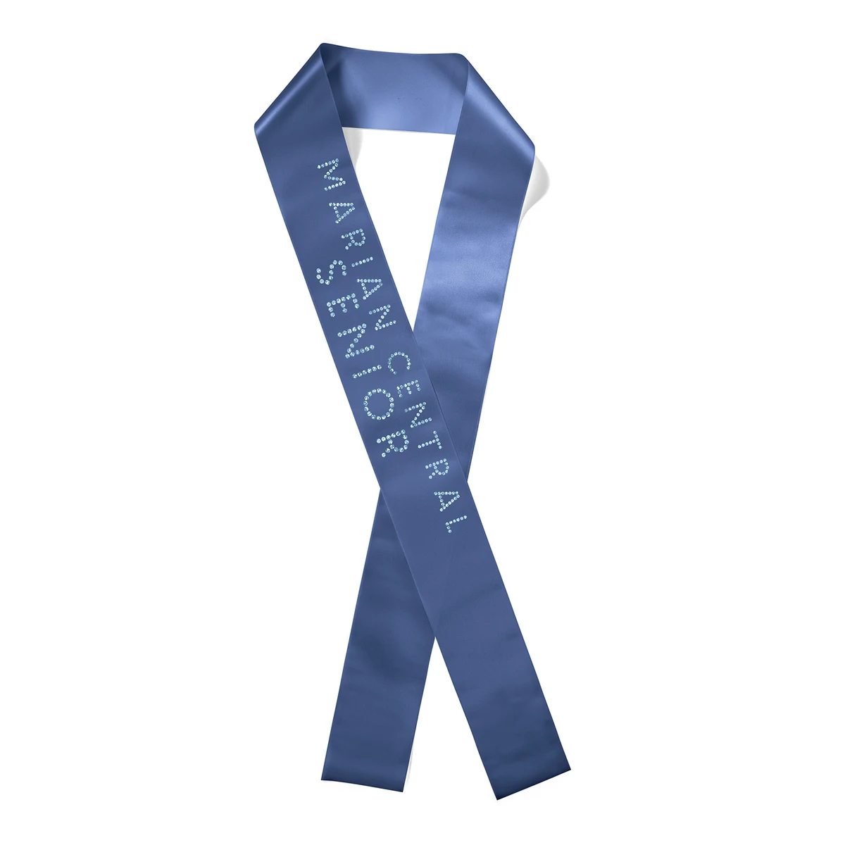 3" Badge Satin Sash - 83" Long - Sparkle 1
