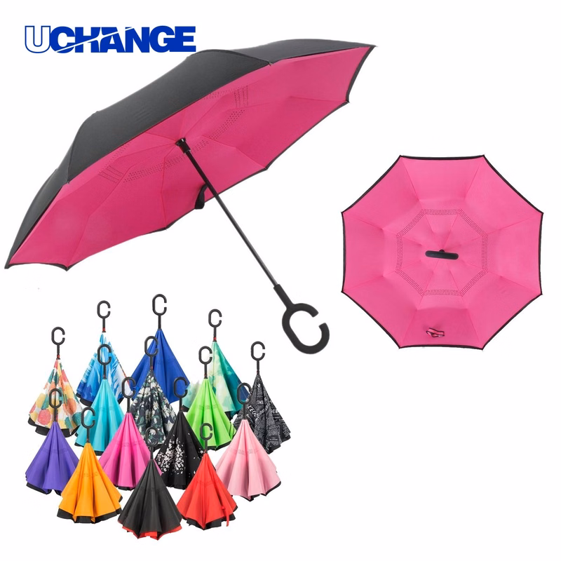 Reversed Umbrella for Rain
