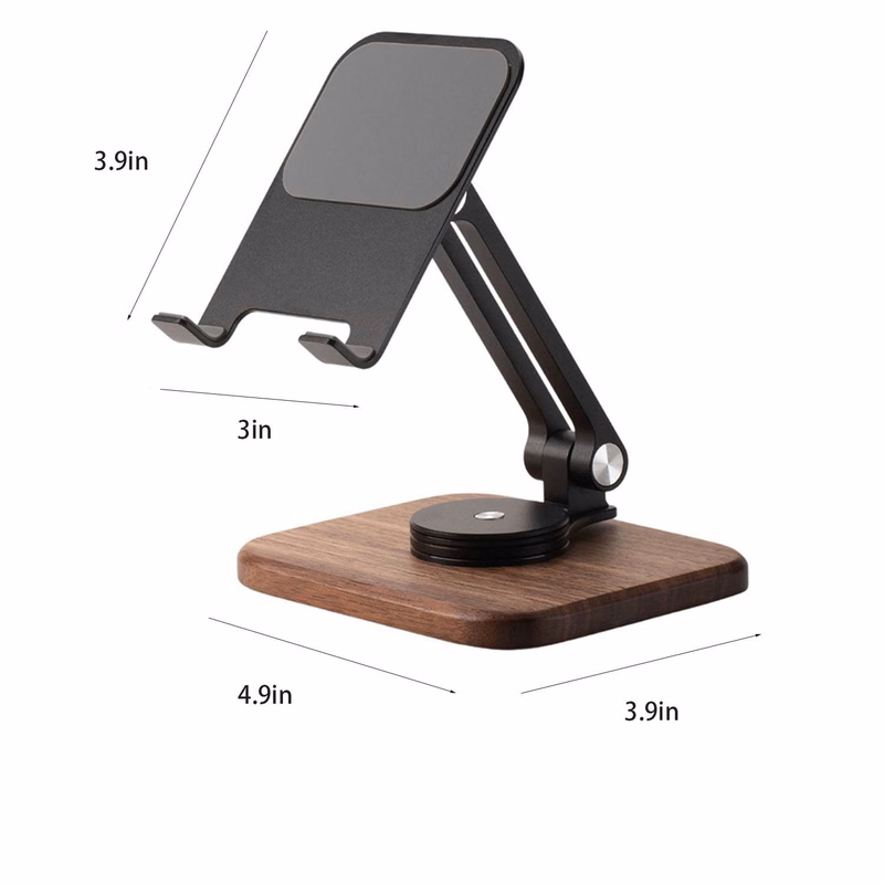 Black Walnut Phone Stand