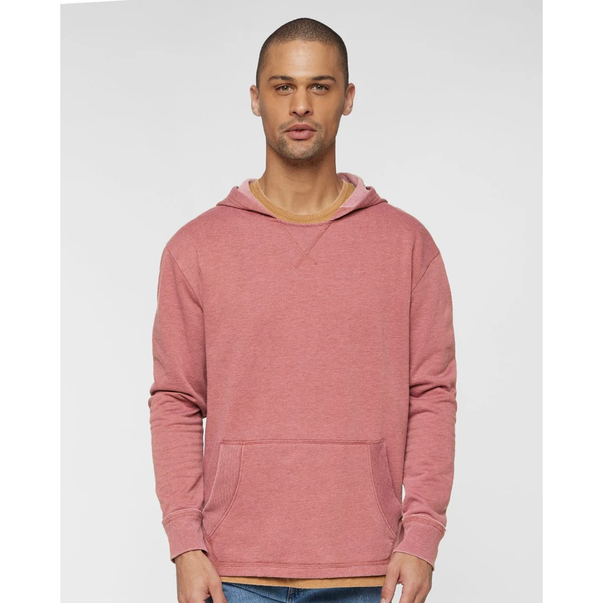 Unisex Vintage Wash Hoodie Sweatshirt - 6936 1
