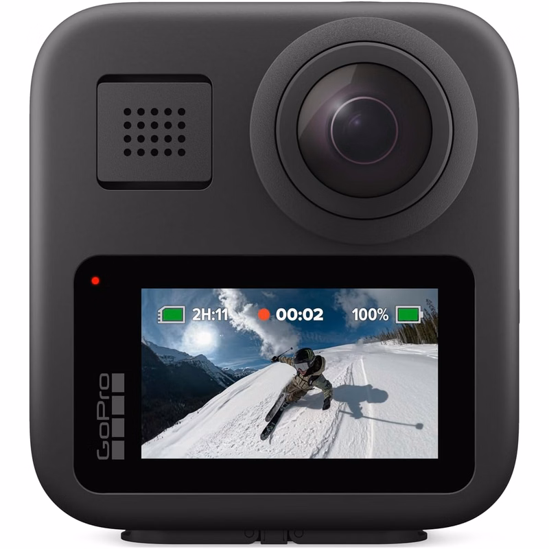GoPro MAX - Waterproof 360 + Traditional Action Camera with Touch Screen Spherical 5.6K30 HD Vide...