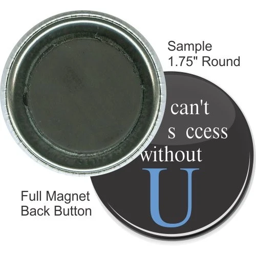 Full Magnet 1 3/4 Inch Round Button 1
